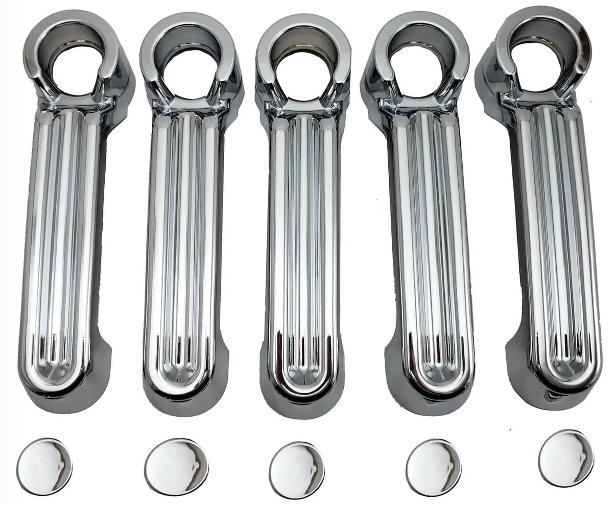 Doors 2007-2018 Handle Accents Silver