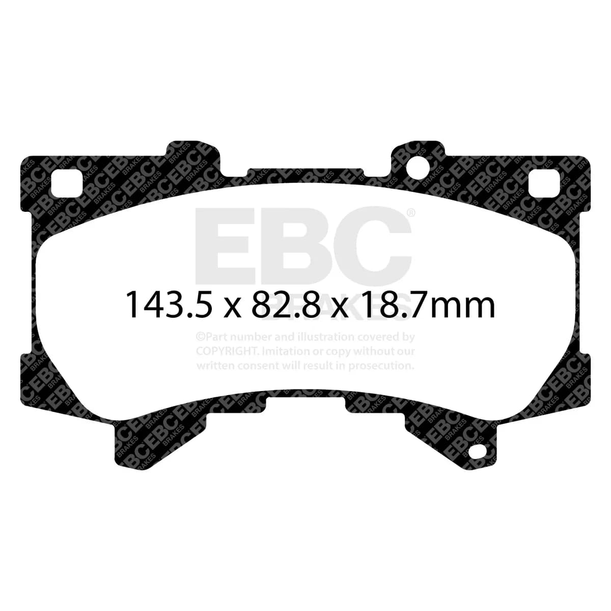 S9 Kits Yellowstuff and USR Rotors; Front; FMSI Pad No. D2442; 354mm Dia.; 31mm Thick;