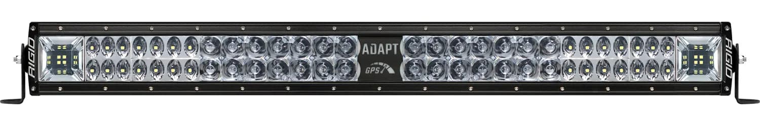 Rigid Adapt E-Series LED Light Bar With 3 Lighting Zones And GPS Module, 30 Inch