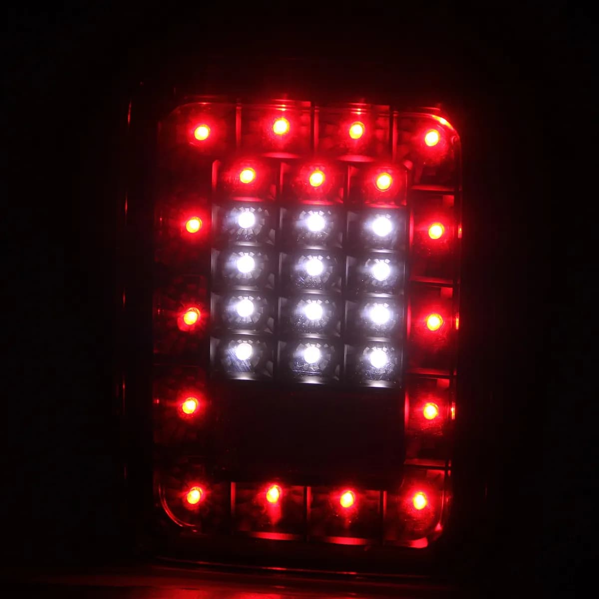 0715 Wrangler JK Smoke LED Taillights Driver/Passenger