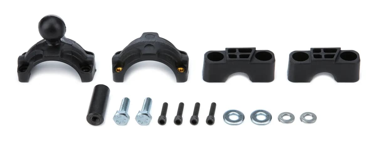 Autometer 48008 Gauge Mount, Roll Pod For 1.75 Roll Cage, Fits 5 Pedestal Tach, Black