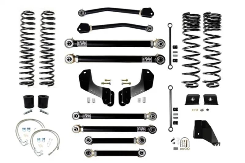 EVO Manufacturing 4.5in Enforcer Overland Lift Kit Stage 4 - JT