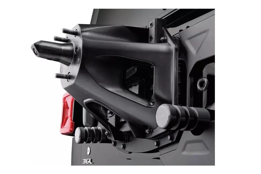 82215355ac - Mopar Oversize Spare Tire Carrier Jl