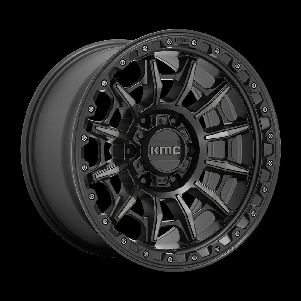 Carnage 17x9 6x5.5 00mm Matte Bronze w/ Black Lip