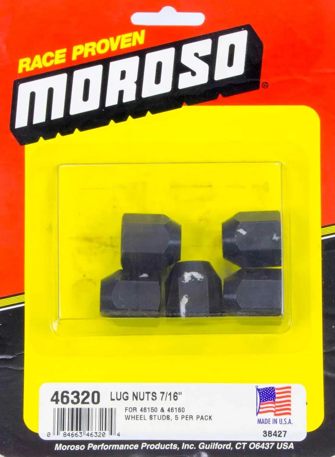 Lug Nut 7/16 In20 5 Pcs