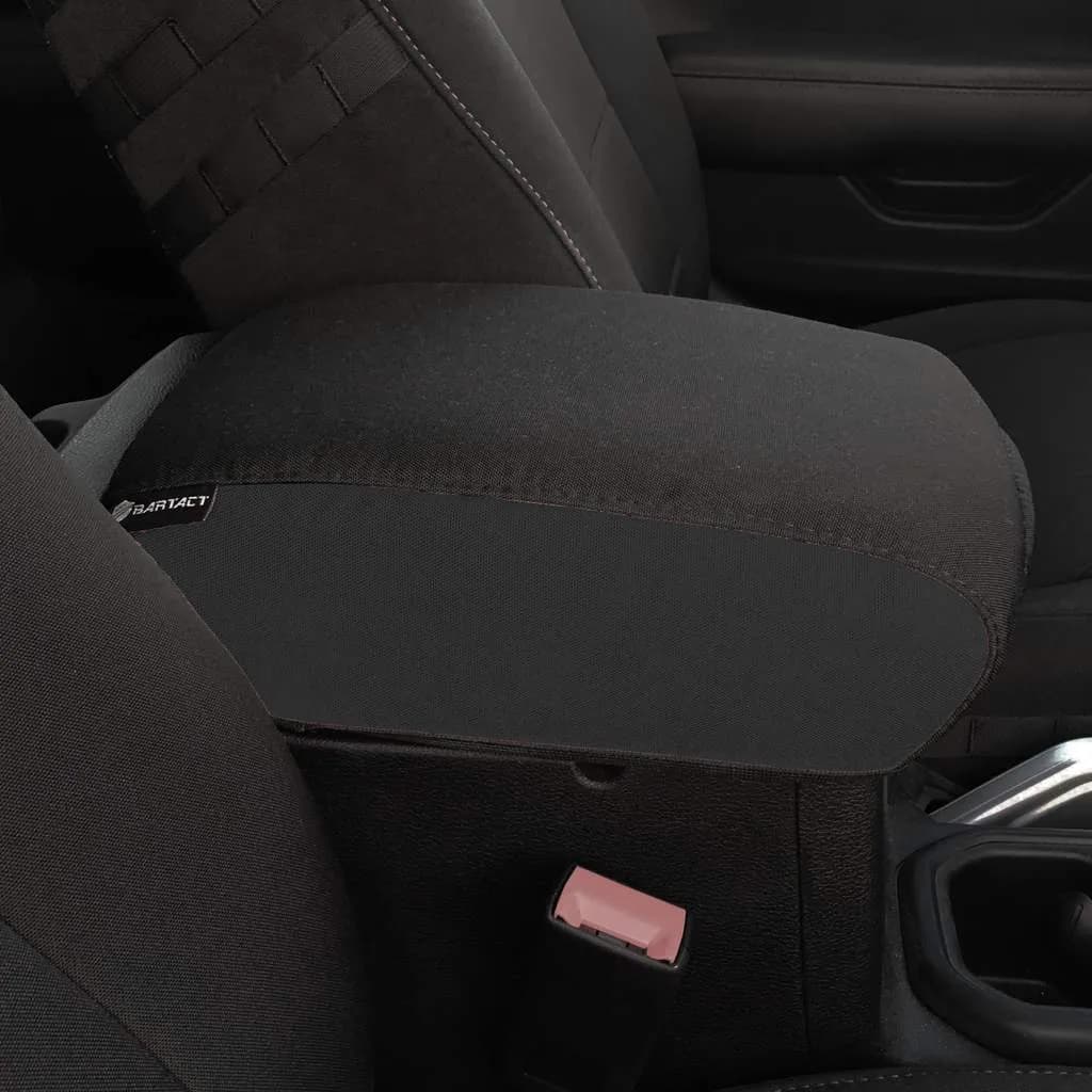 Jeep Center Console Cover Padded For 18-Up Wrangler JL Jeep JL/JLU Black Bartact