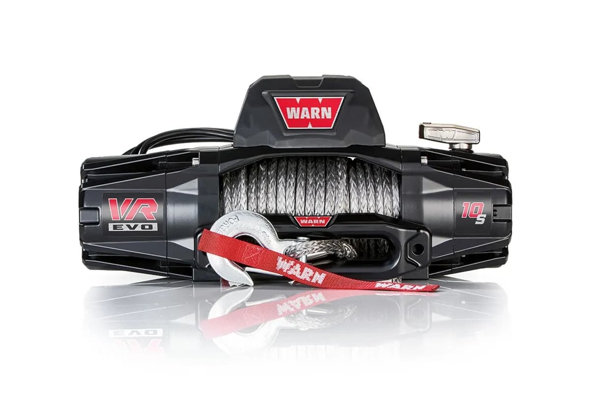 Warn VR EVO 10-S Electric Winch 10,000 lb with Synthetic Rope