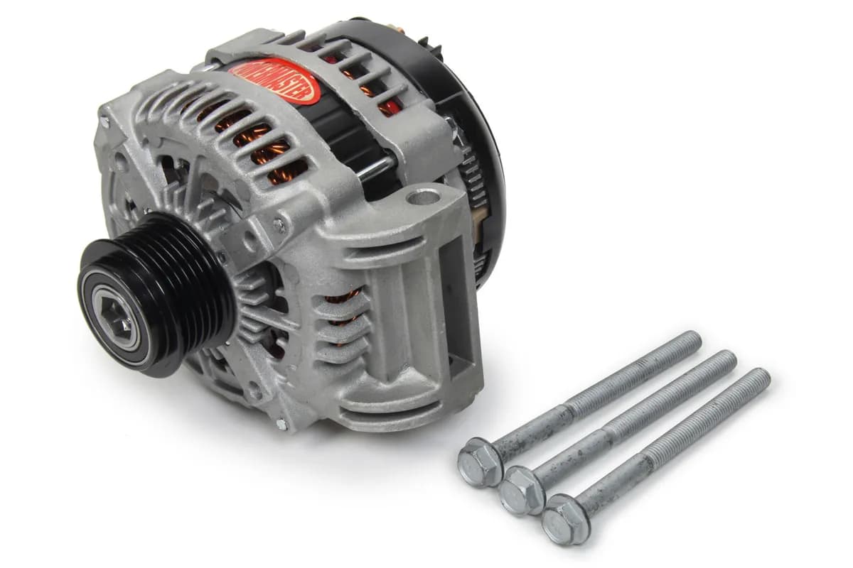 Alternator; Denso; 245 Amp; 6 Groove Pulley; Ext. Regulated Hairpin Upgrade; Natural Finish;
