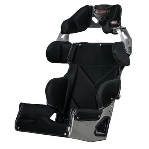 Blemished - Kirkey Racing 81 Series Road Race Seat Kits - Standard 20Â° Layback Containment Seat with Black Cover