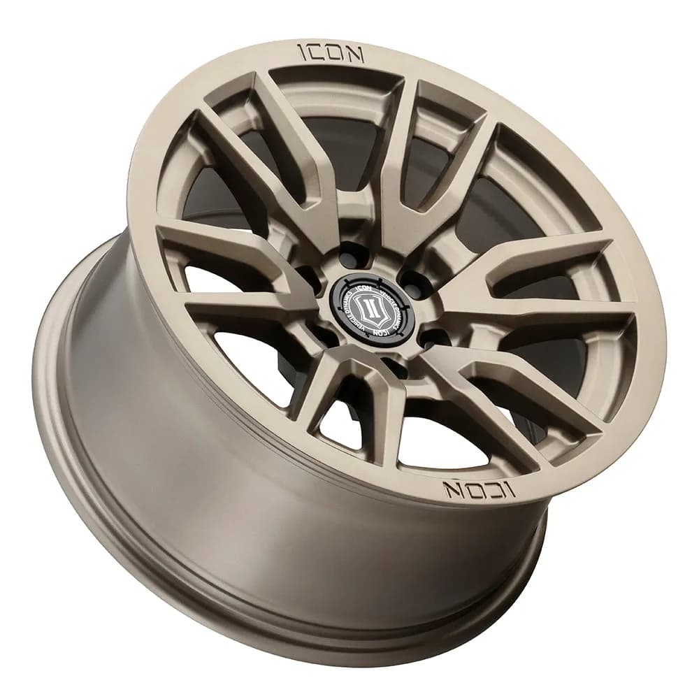 Icon Alloys Vector 6 Bronze 17 X 8.5 / 6 X 5.5 / 0mm / 4.75 Bs