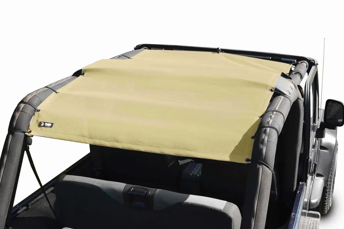 Tops and Covers 2004-2006 Fabric Teddy Tan Full Length