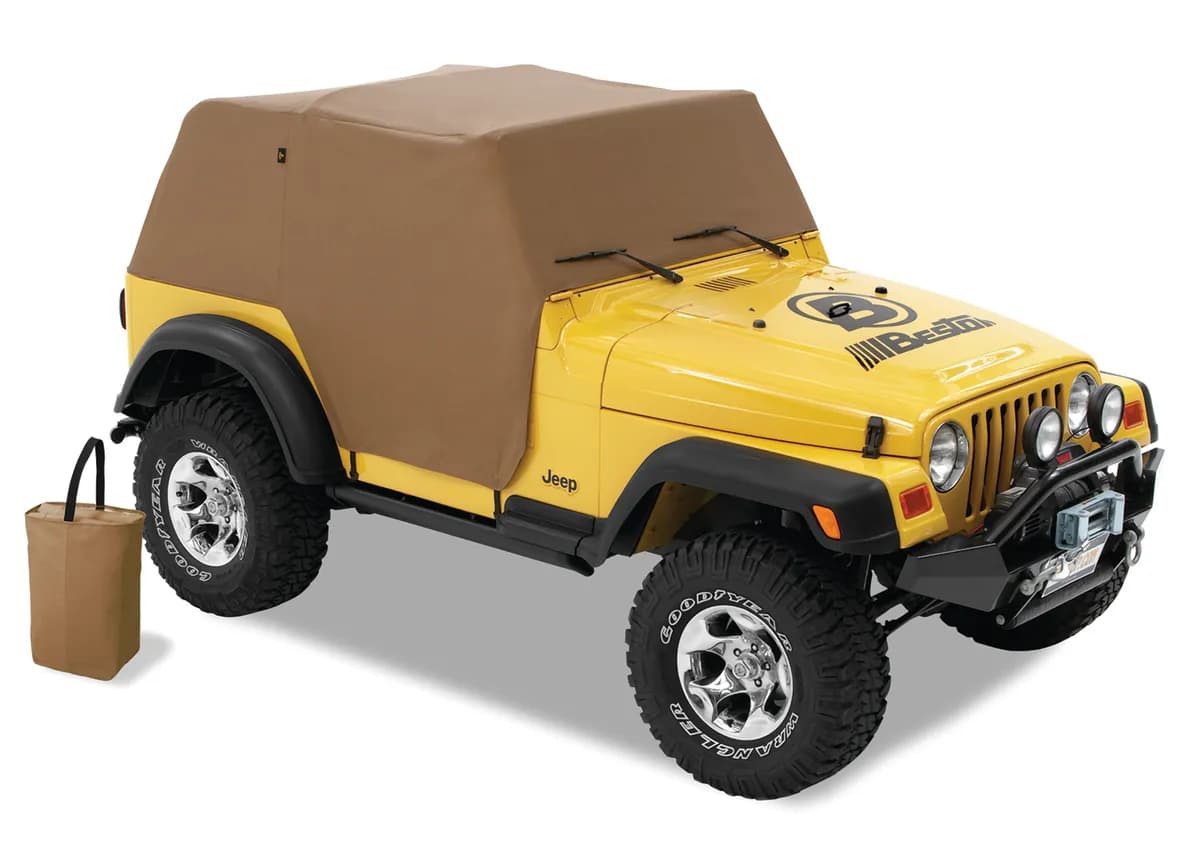 All Weather Jeep Trail Cover For Jeep Jeep 1997-2006 Wrangler TJ Spice Bestop