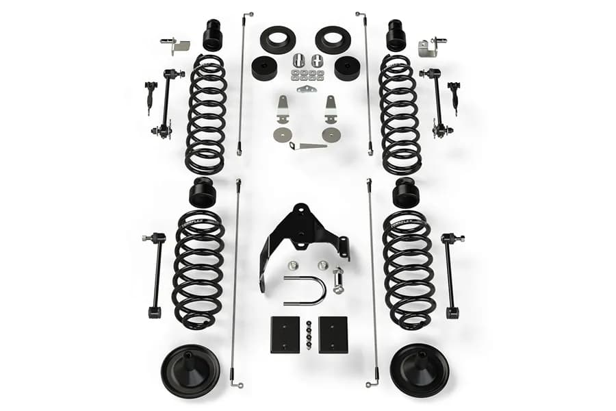 Teraflex 4in Coil Spring Base Lift Kit – No Shocks - JK 4DR