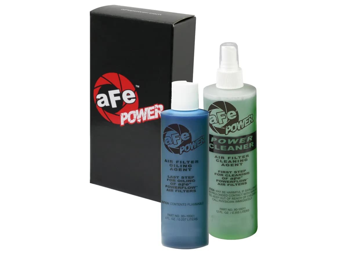 Air Filter Restore Kit 8 oz Oil (Blue) & 12 oz Power Cleaner (Squeeze Bottle)