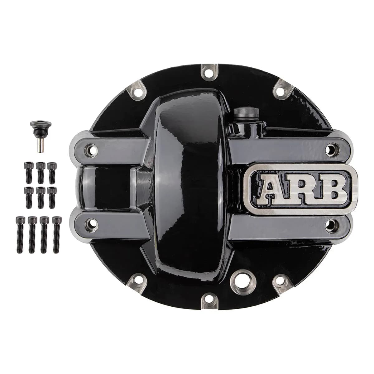 Differential Cover Chevy 10 Bolt Black