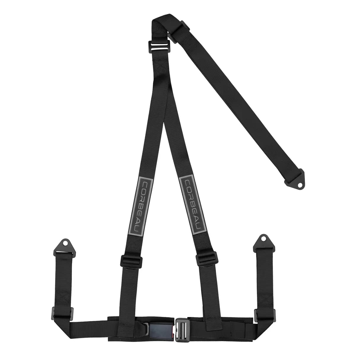 Corbeau Black Non Retract 2in Bolt Harn