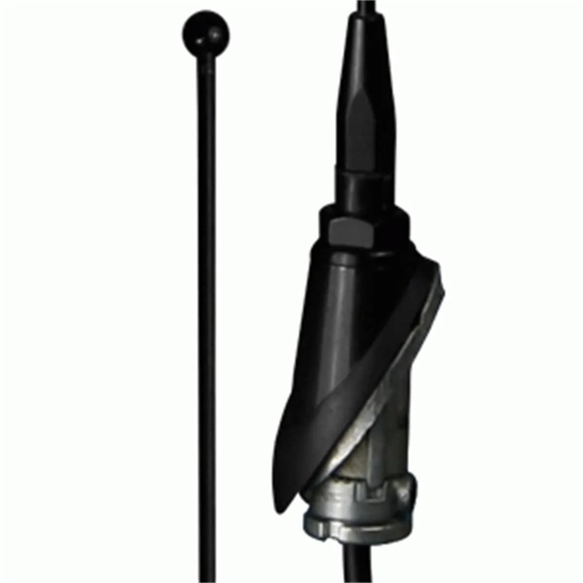 ANTENNAWorks; Antenna; 31 in./79cm Removable Mast; 27 in./69cm Cable; Factory Connector And 15 in./38cm Adaptor Cable; Black;