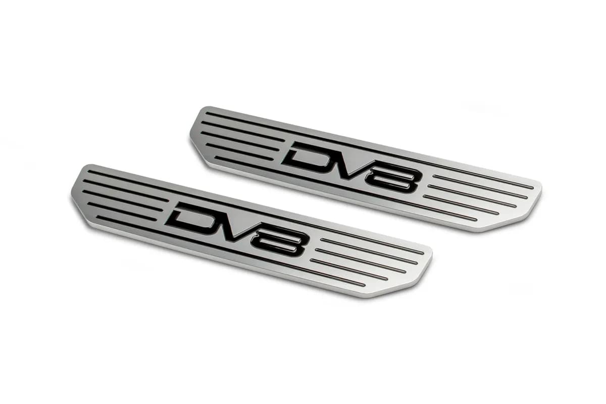 JL Front Sill Plates 18pres Wrangler JL With DV8 Logo 2/4 Door