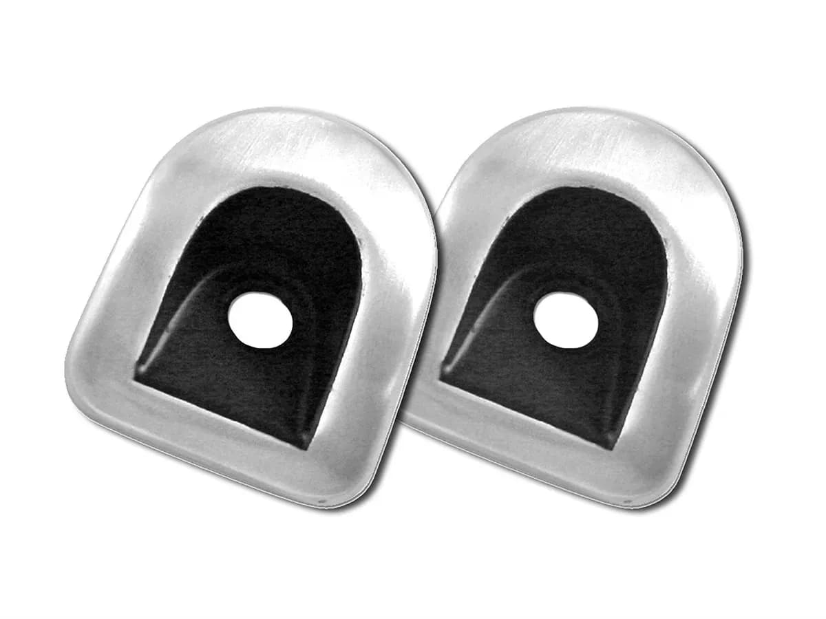 Drake Muscle Cars 05 Door Lock Grommet Covers pr