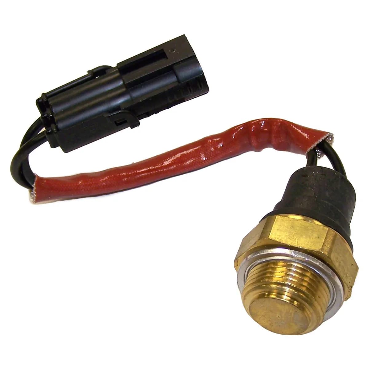 1987-1990 XJ Cherokee MJ Comanche w/ 4.0L Engine;Fan Sensor Located on Lower Coolant Hose