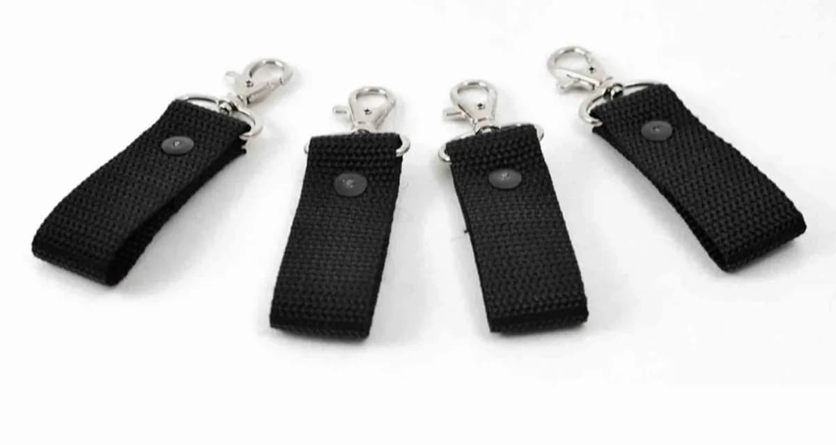 Tops and Covers 2007-2017 Replacement Zipper Pulls 4 Pack, Black