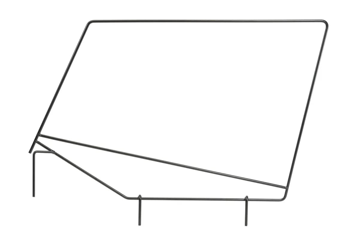 Jeep YJ Upper Steel Door Frames Pair For 87-95 Wrangler YJ Black Powdercoat MasterTop