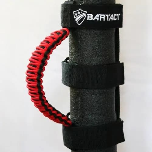 Jeep® Grab Handles for Roll Bar (PAIR of 2) Paracord Grab Handles for Jeep® Wrangler, Gladiator, Polaris RZR, CanAm Maverick X3