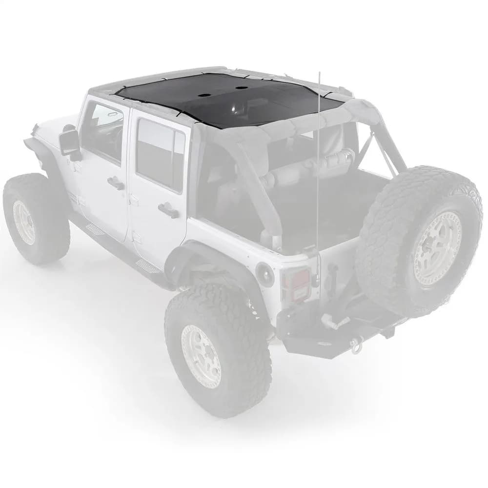 0718 Wrangler (Jk) 4 Door Cloak Extended Mesh Top