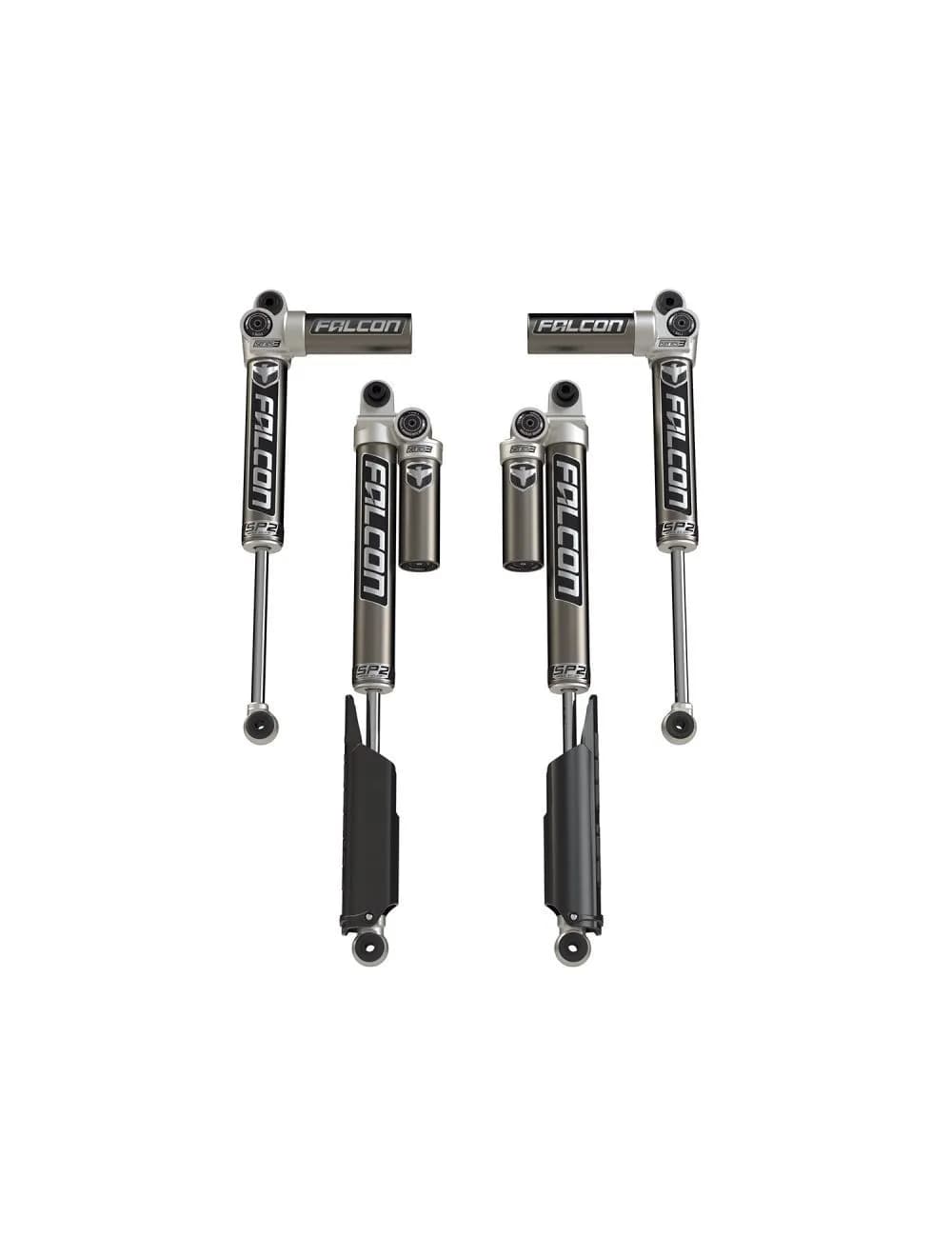 18c Wrangler Jlu 4DR Falcon Sp2 3.1 Piggyback Shocks(24.5in Lift)all 4