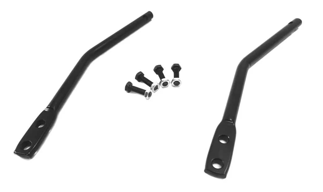 Doors 2018 to Present Mirror Legs to Fit Tube Doors Black