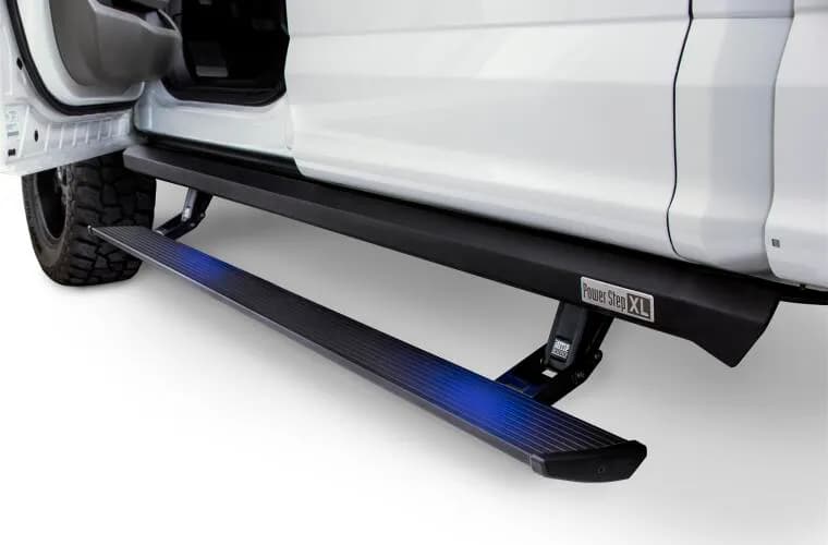 PowerStep XL Black Ford F-150 2021-2021 Y Y SuperCrew Plug N Play System - includes OEM style illumination - Crew Cab Only