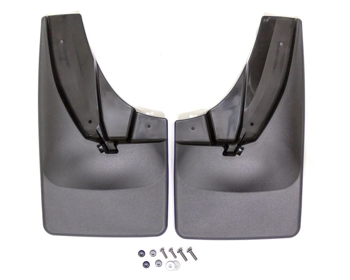 Black No Drill MudFlaps Dodge Ram 2500/3500 2015 +