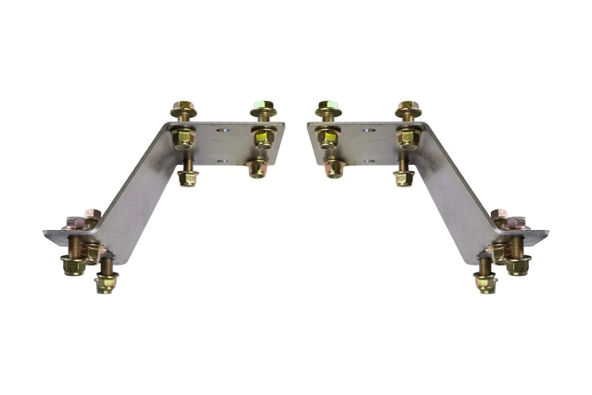 Rust Buster Center Frame Crossmember Lower Brackets For 1973-1980 GM C/K-Trucks RB73100