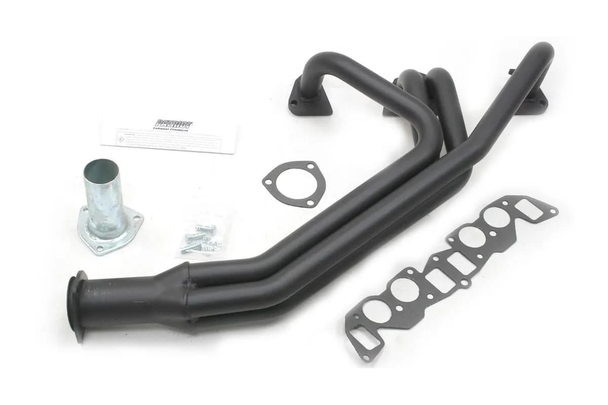 Patriot Exhaust 1962-69 Volvo B18/B20 with 62-67 Type Intake Manifold 1 1/2" Classic Import Header with Hi-Temp Black Coating - H4850