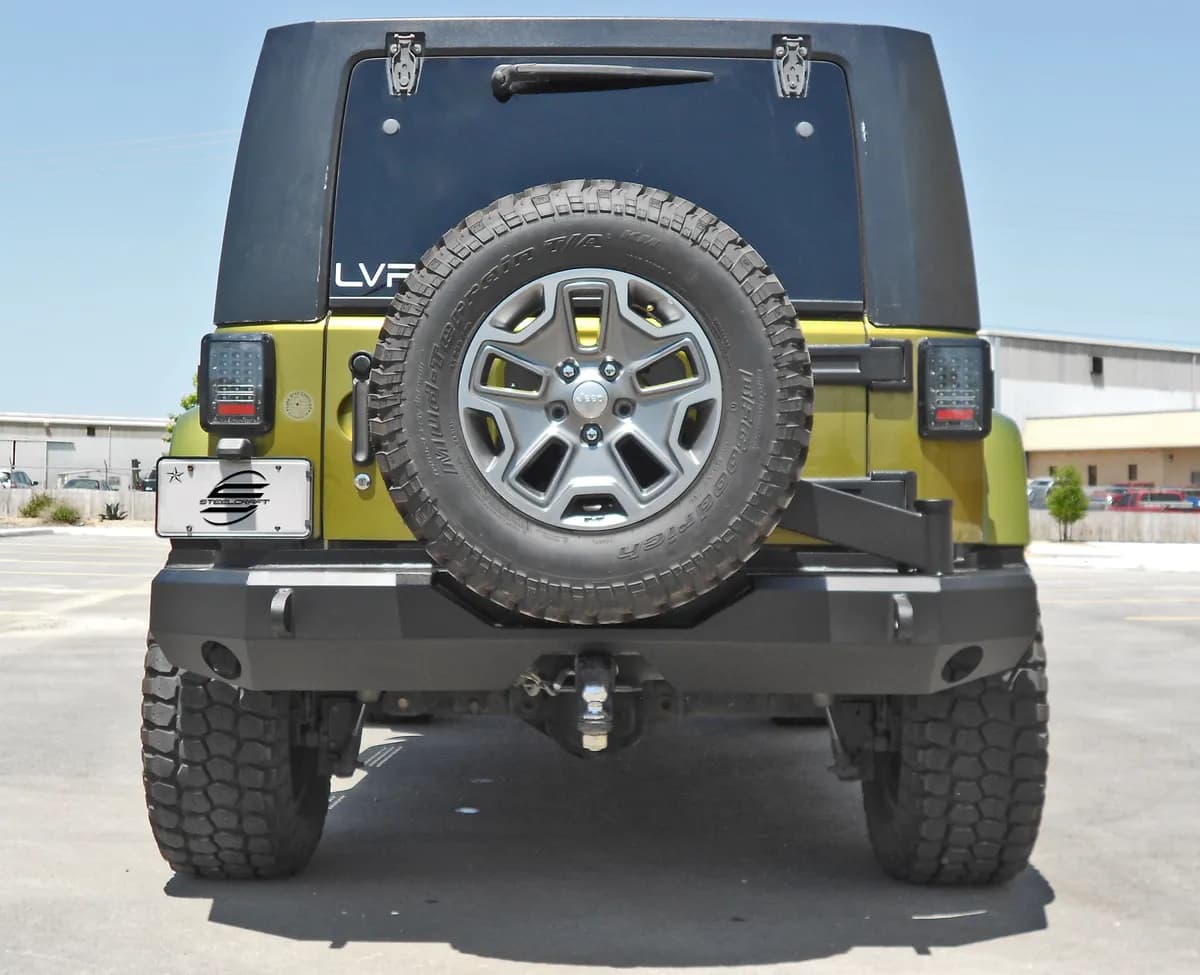 Steelcraft - Rear Bumper - Textured Black - 65-92500