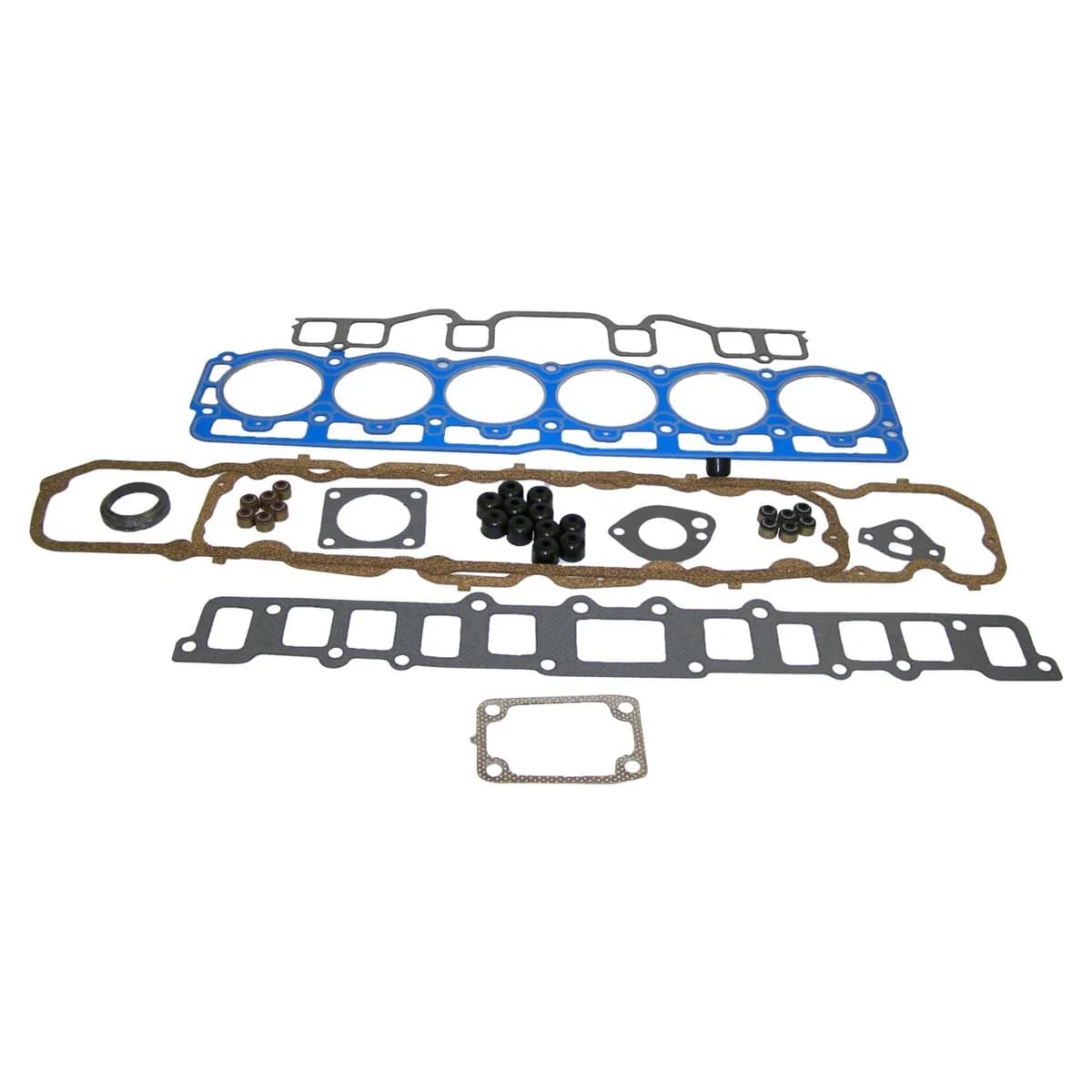 Engine Gasket Set 1971-1972 CJ-5, CJ-6 w/ 3.8L (6-232) Engine;1971-1972 CJ-5, CJ-6 W/ 4.2L (6-258) Engine;1972-1971 C104 Commando w/ 4.2L (6-258) Engine;1971-1972 SJ, J-Series w/ 3.8L (6-232) Engine;1971-1972 SJ, J-Series w/ 4.2L (6-258) Engine;