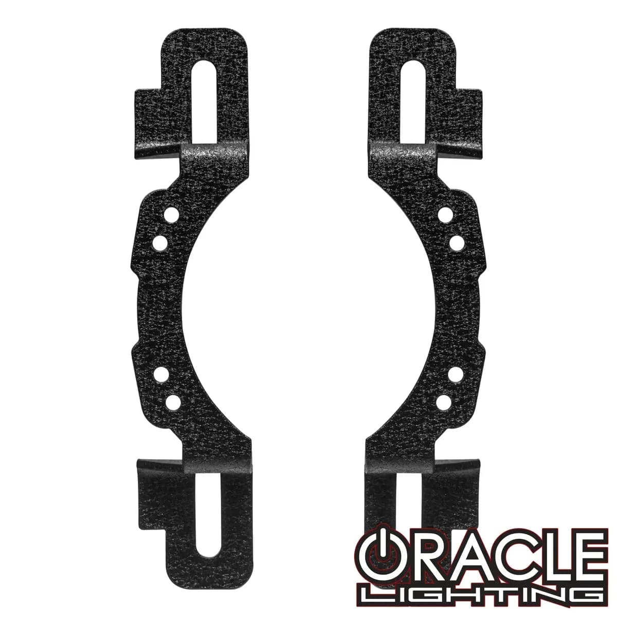 Oracle Lighting LED Fog Light Adapter Brackets for Factory Steel Bumper - JK/JL/JT