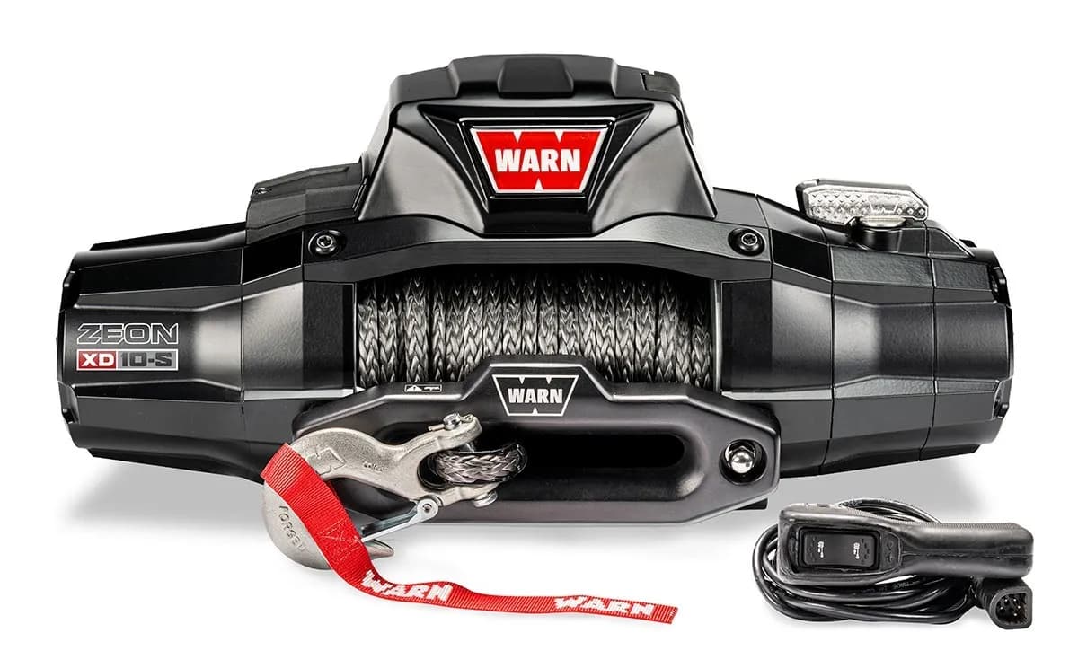 Warn Zeon XD 10-S 10,000 lb Electric Winch with Synthetic Rope