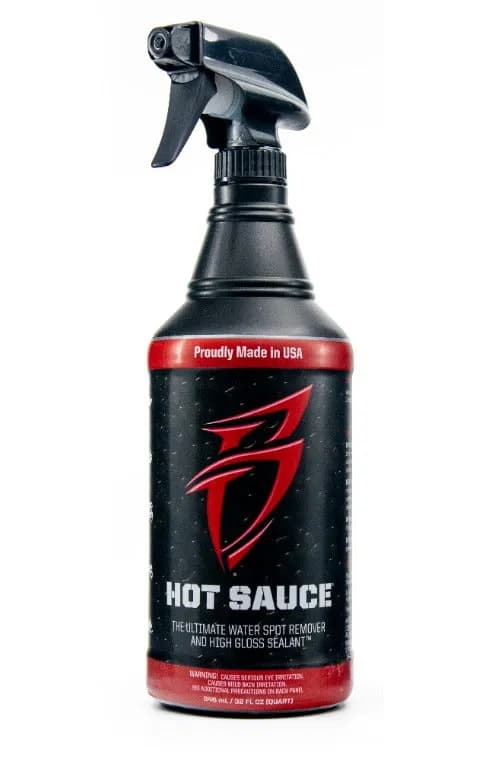 Hot Sauce 1 Gallon Refill Hard Water Spot Remover With Sealant