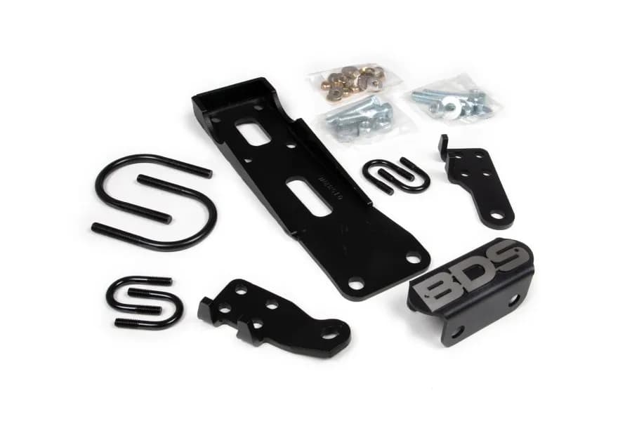 BDS Suspension Dual Steering Stabilizer Mounting Kit - TJ