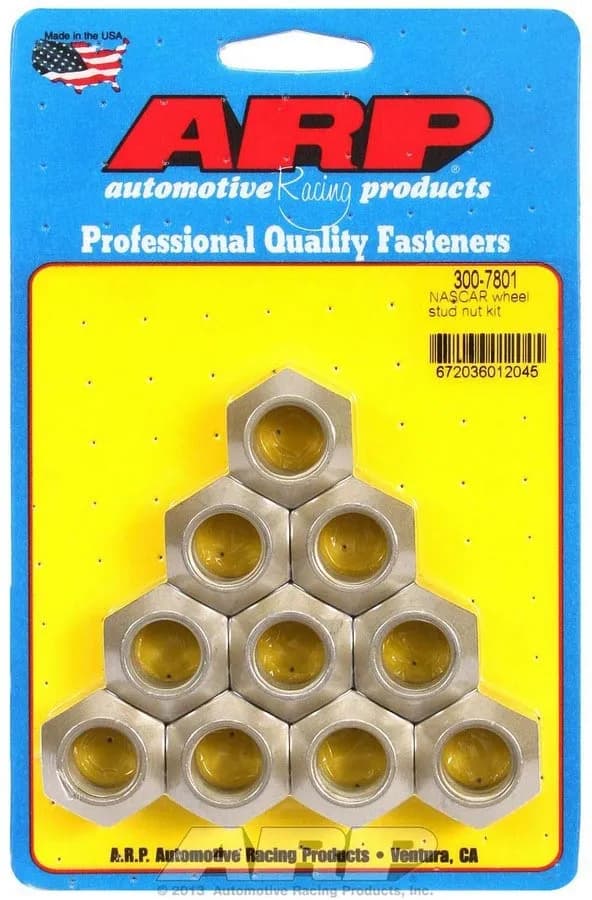 5/818 Nascar Wheel Stud Nut Kit