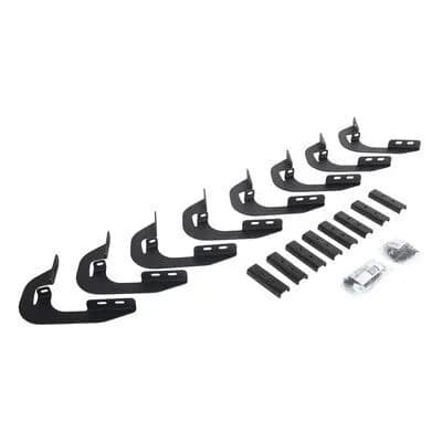 go Rhino 6940476 - V-Series V3, Rb30 And rb Slim Side Steps - Mounting Brackets Only - Textured Black