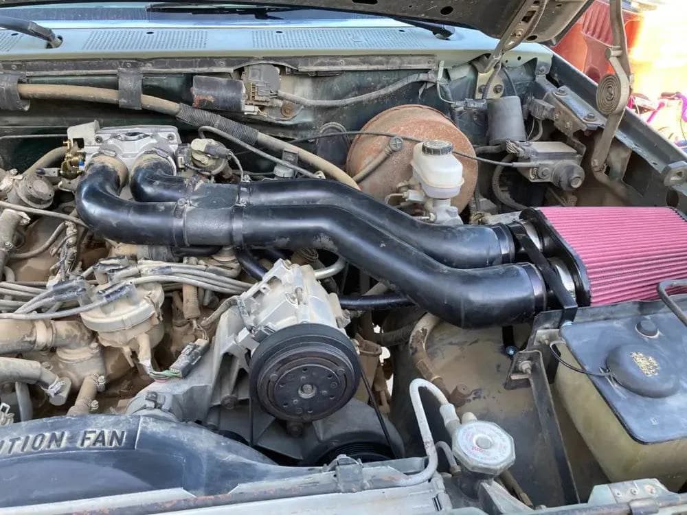 1988-95 Pick-up / SUV 4.9L 5.0L 5.8L 7.5L Cold Air Intake Kit (Cleanable Filter)