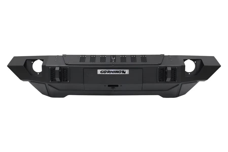 Go Rhino TrailLine Winch Ready Front Straight Bumper - JT/JL/JK