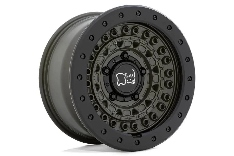 Wheel Pros Barricade Series Wheel17X8.5 5X5 -18mm Offset - Olive Drab - JK/JL/JT