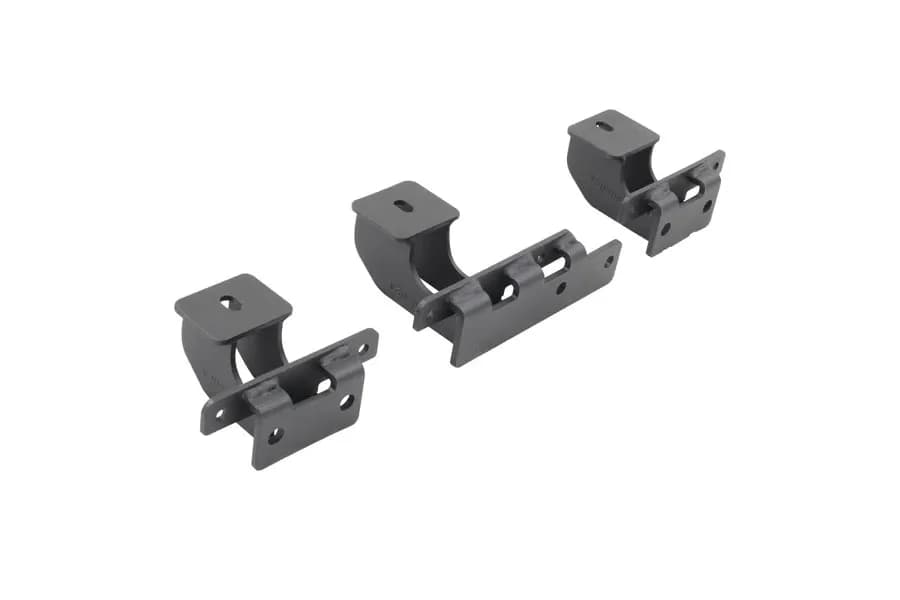 Go Rhino D64526TK - Dominator Xtreme D1,,D2, D6, DSS, DT Side Steps - Mounting Brackets Only - Textured Black