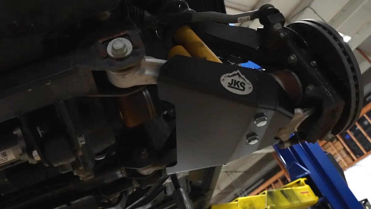 Lower Control Arm Skid Plates Front 2021-2023 Ford Bronco JKS Manufacturing