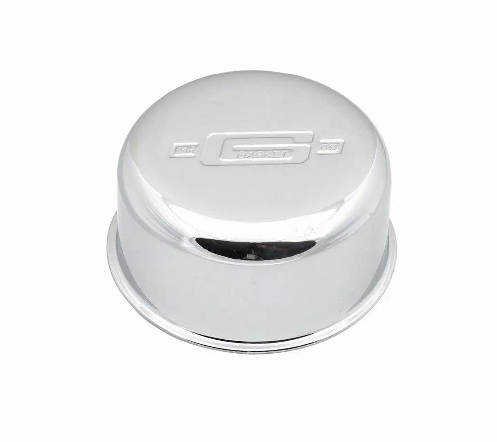 Chrome Breather 3/4pushon