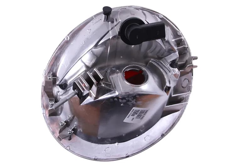 Tail Light Assembly; Clear Lens; Chrome Housing; Pair;