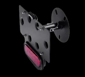 Warrior Spare Tire License Mount W/Led